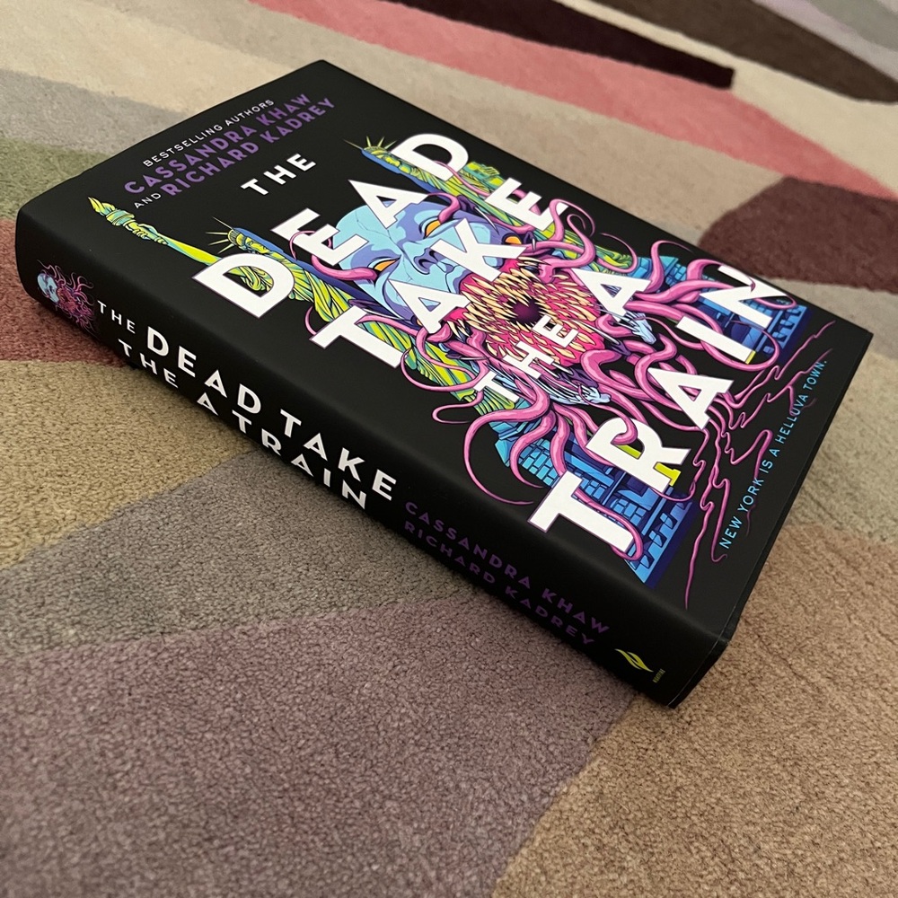 The Dead Take the A Train Hardcover Book Horror Tor Nightfire Kadrey Khaw